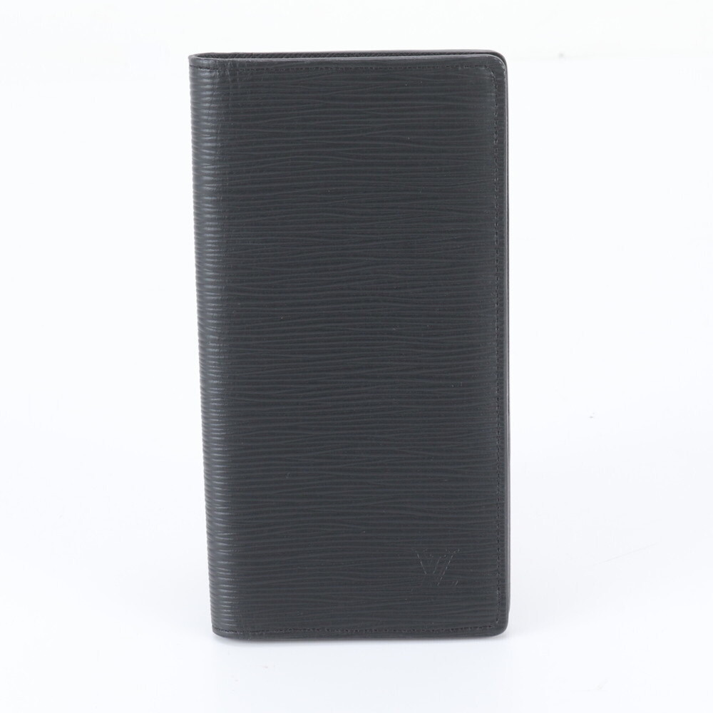 Louis Vuitton Epi Portefeuille Brazza M66542 Leather Long Wallet Bi-fold for Men